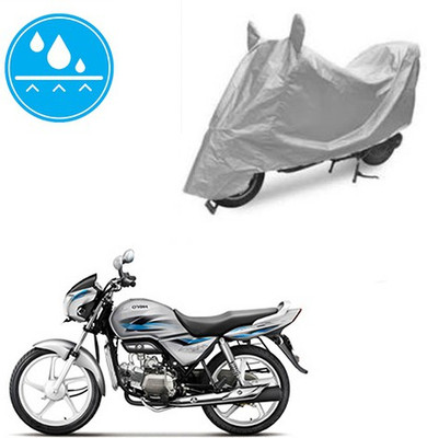 Atulit enterprises Two Wheeler Cover for Hero(Splendor Pro, Silver)
