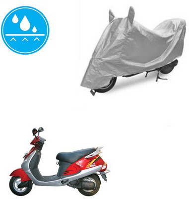 Atulit enterprises Two Wheeler Cover for Kinetic(Nova, Silver)