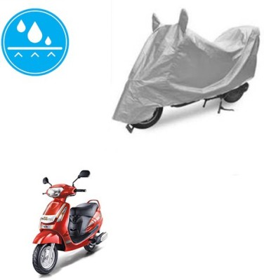 Atulit enterprises Two Wheeler Cover for Mahindra(Duro DZ, Silver)