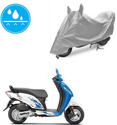 Atulit enterprises Two Wheeler Cover for Honda(Activa i, Silver)