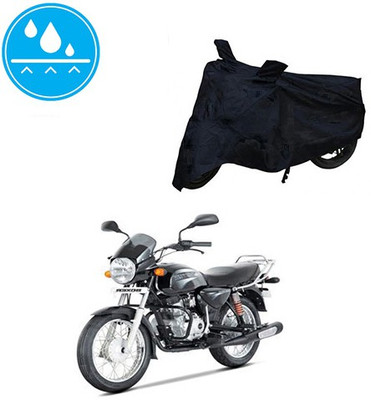 SRENTERPRISES Two Wheeler Cover for Bajaj(Boxer, Black)
