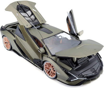 Galactic 1:32 scale Lamborghinisian Die cast Alloy Metal Car Model Pull Back Car for Children Toys Light & Sound, Openable Hood, Trunk and Doors Best Gift for Boys and Gi