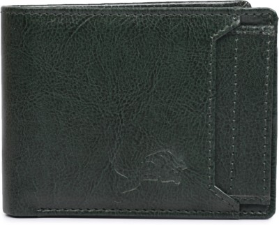 IBEX Men Casual, Formal, Travel, Evening/Party Green Artificial Leather Wallet(5 Card Slots)