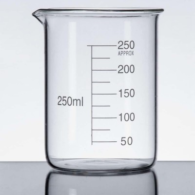 JMDGL 250 ml Low Form Beaker(Pack of 10)