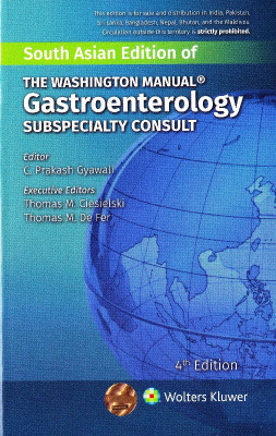 The Washington Manual Gastroenterology Subspecialty Consult - 4/e, South Asian Edition(Paperback, Thomas M. Ciesielski, Thomas M. De Fer C. Prakash Gyawali)