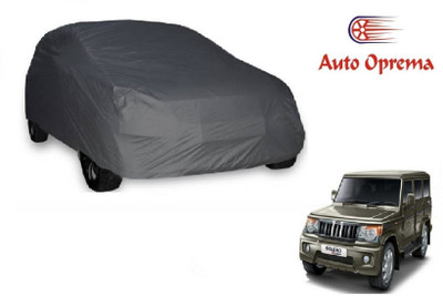 Auto Oprema Car Cover For Mahindra Bolero (Without Mirror Pockets)(Grey)