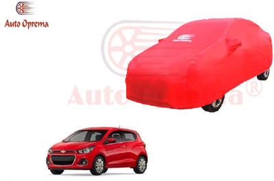 Auto Oprema Car Cover For Chevrolet Spark (With Mirror Pockets)(Red)