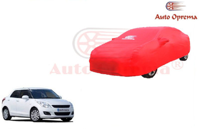 Auto Oprema Car Cover For Maruti Suzuki Swift Dzire (With Mirror Pockets)(Red)
