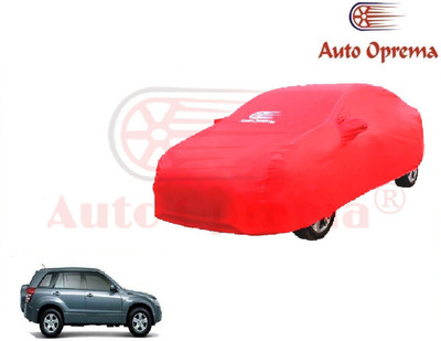 Auto Oprema Car Cover For Maruti Suzuki Grand Vitara (With Mirror Pockets)(Red)