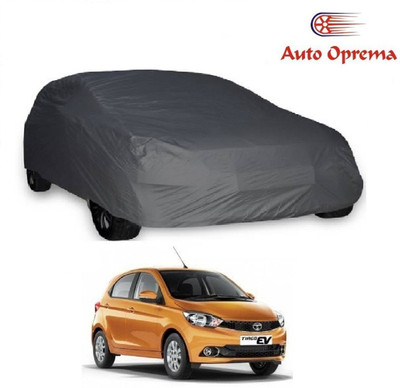 Auto Oprema Car Cover For Tata Tiago (Without Mirror Pockets)(Grey)