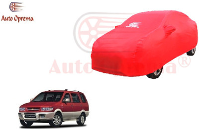 Auto Oprema Car Cover For Chevrolet Tavera (With Mirror Pockets)(Red)