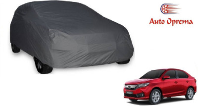 Auto Oprema Car Cover For Honda Amaze (Without Mirror Pockets)(Grey)