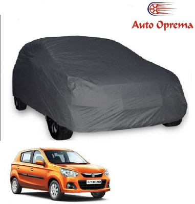 Auto Oprema Car Cover For Maruti Suzuki Alto K10 (Without Mirror Pockets)(Grey)