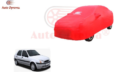 Auto Oprema Car Cover For Ford Fiesta Old (With Mirror Pockets)(Red)