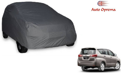 Auto Oprema Car Cover For Toyota Innova Crysta (Without Mirror Pockets)(Grey)