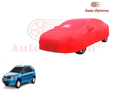 Auto Oprema Car Cover For Mahindra Verito Vibe (With Mirror Pockets)(Red)