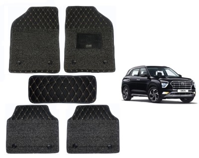 RKPSP Leatherite 7D Mat For  Hyundai Creta(Black)