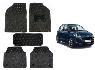 RKPSP Leatherite 7D Mat For  Hyundai Grand i10 Nios(Black)