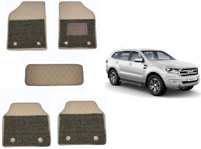 RKPSP Leatherite 7D Mat For  Ford Endeavour(Beige)