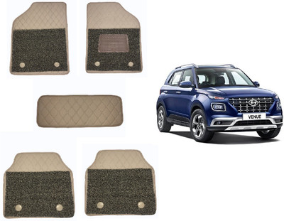 RKPSP Leatherite 7D Mat For  Hyundai Venue(Beige)