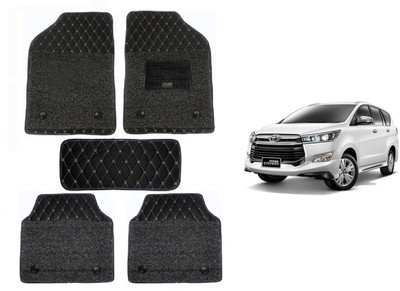 RKPSP Leatherite 7D Mat For  Toyota Innova Crysta(Black)