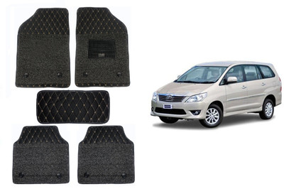 RKPSP Leatherite 7D Mat For  Toyota Innova(Black)