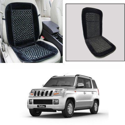 Oshotto Velvet, Wooden Car Seat Cover For Mahindra TUV-300(NA, Split Back Seat, Without Back Seat Arm Rest, 4 Seater)