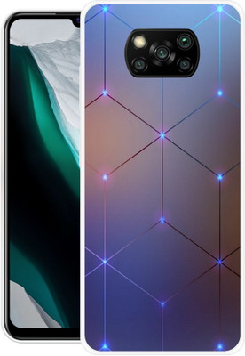 Printcase Back Cover for Poco X3(Multicolor, Dual Protection, Silicon, Pack of: 1)