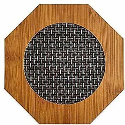 Modinity Hexagon Reversible Wood Coaster Set(Pack of 3)