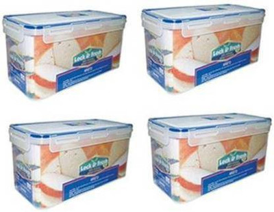 YASHODEEP PLASTIC Plastic Utility Container  - 3800 ml(Pack of 4, White)
