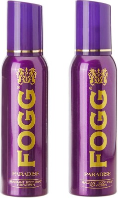 FOGG Paradise Fragrant Body Spray For Women 2X120 ml Body Spray  -  For Women(240 ml, Pack of 2)