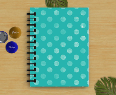 DI-KRAFT Handicraft Diary A5 Diary Unruled 160 Pages(Green)