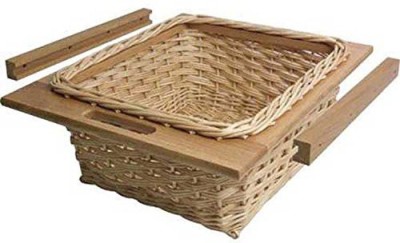 Volo Bamboo, Wooden Fruit & Vegetable Basket(Beige)