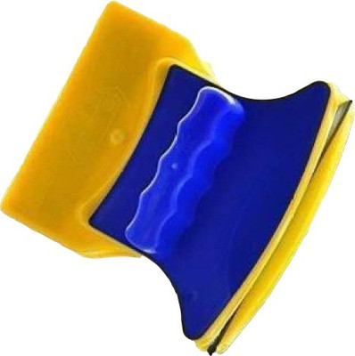 Global Enterprize Magnetic Glass Window Cleaner Double Side Washing Equipment with 2 Extra Cleaning Cotton Pads for Glass Cleaning(0 ml)