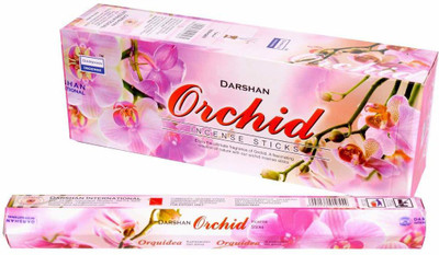 Darshan Orchid Incense Stick Orchid(20 Units, Set of 6)