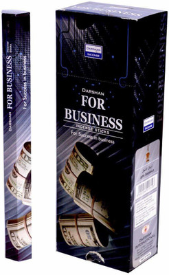 Darshan for Business Incense Stick Jasmin(20 Units, Set of 6)