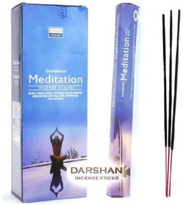 Darshan Meditation Incense Stick Mogra(20 Units, Set of 6)