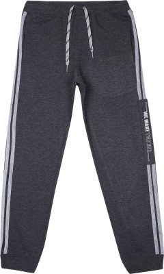 PROTEENS Track Pant For Boys(Grey, Pack of 1)