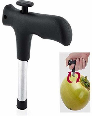 Life Boost Coconut Opener Bundle Drill Cutter Cleaning Stick Tap Hot Straight Peeler Coconut Grater & Slicer(1)