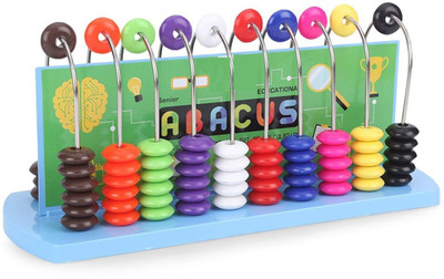 PEZYOX Educational Abacus Senior for Kids to Count, add & Subtract with Colourful Beads(Multicolor)