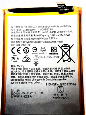 FULL CELL Mobile Battery For  Oppo A1K BLP711