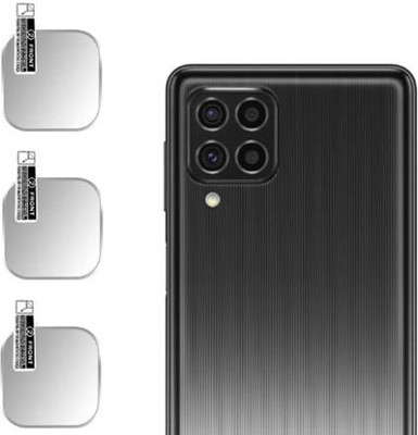 HIRDESH Back Camera Lens Glass Protector for Samsung Galaxy F62(Pack of: 3)