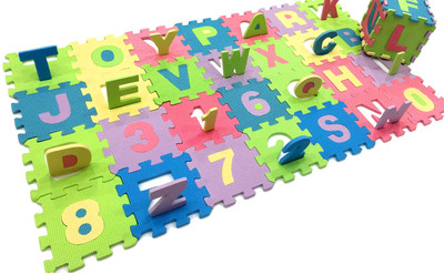 Scoofer Alphabets and Number Learning with Puzzle Game(36 Pieces)