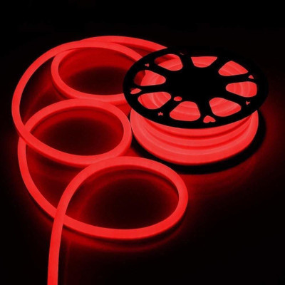 spark world 440 LEDs 5 m Red Flickering, Color Changing Strip Rice Lights(Pack of 1)