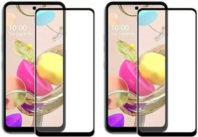 ISAAK Edge To Edge Tempered Glass for LG K42(Pack of 2)