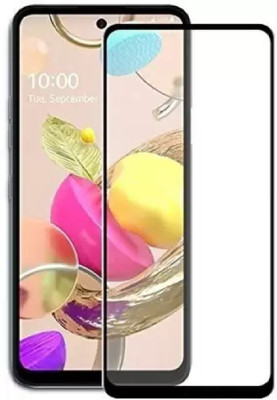 ISAAK Edge To Edge Tempered Glass for LG K42(Pack of 1)