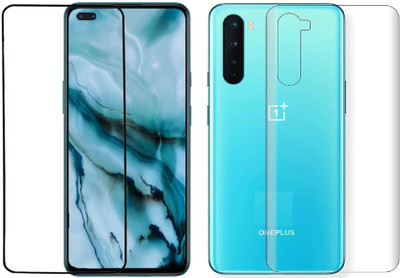 ELEF Front and Back Tempered Glass for OnePlus Nord(Pack of 2)