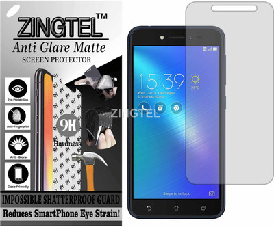 ZINGTEL Impossible Screen Guard for ASUS ZENFONE LIVE (Shatterproof Matte)(Pack of 1)