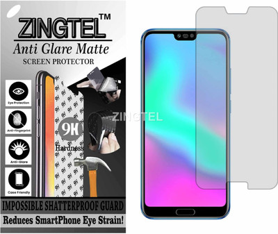 ZINGTEL Impossible Screen Guard for HUAWEI HONOR 10 (Shatterproof Matte)(Pack of 1)