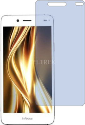 TELTREK Tempered Glass Guard for INFOCUS M535 (Antiblue Light, Flexible)(Pack of 1)